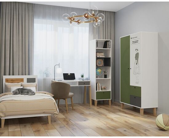 Кровать STORY, Белый шёлк, изображение 5 | Интернет магазин мебели и декора LifeDekor