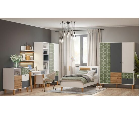 Кровать STORY, Белый шёлк, изображение 3 | Интернет магазин мебели и декора LifeDekor