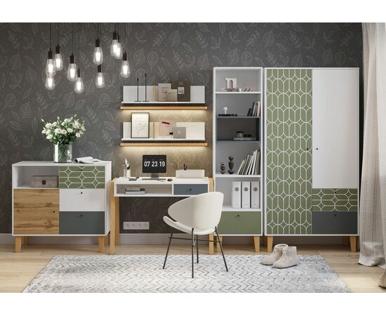 Полка STORY, Блый шёлк, изображение 3 | Интернет магазин мебели и декора LifeDekor