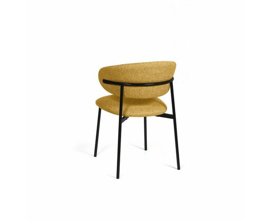 Стул Adele, рогожка welton 560, желтый, изображение 5 | Интернет магазин мебели и декора LifeDekor