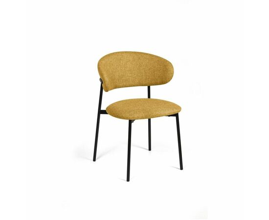 Стул Adele, рогожка welton 560, желтый, изображение 8 | Интернет магазин мебели и декора LifeDekor