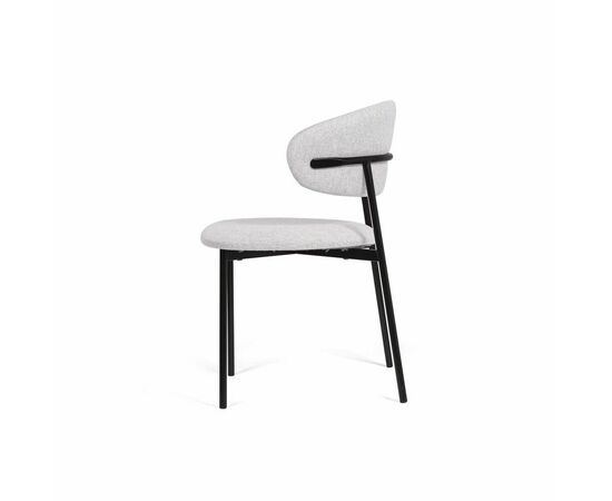 Стул Adele, рогожка welton 912, светло-серый, изображение 6 | Интернет магазин мебели и декора LifeDekor