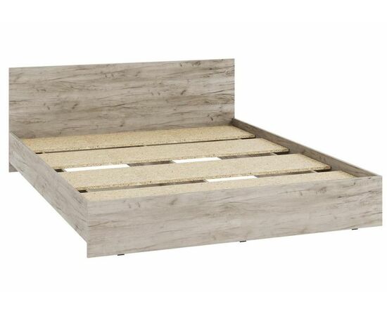 Кровать Адайн КР-160 160х200 дуб крафт серый / дуб крафт серый | Интернет магазин мебели и декора LifeDekor