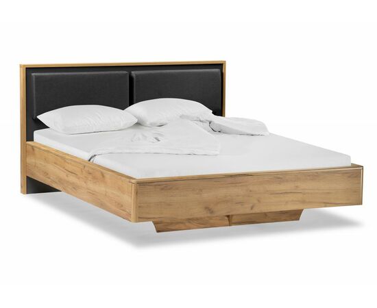 Кровать Клауд 160х200 парящая дуб крафт золотой / антрацит | Интернет магазин мебели и декора LifeDekor