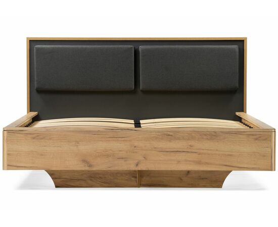 Кровать Клауд 160х200 парящая дуб крафт золотой / антрацит, изображение 4 | Интернет магазин мебели и декора LifeDekor