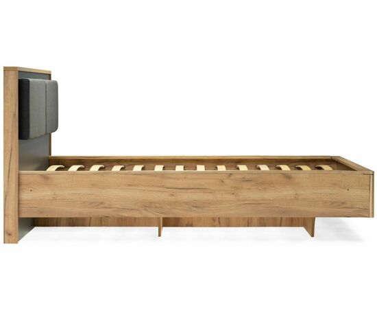 Кровать Клауд 160х200 парящая дуб крафт золотой / антрацит, изображение 5 | Интернет магазин мебели и декора LifeDekor