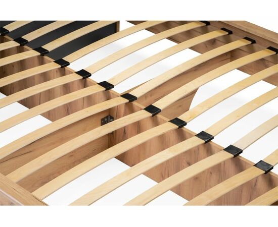 Кровать Клауд 160х200 парящая дуб крафт золотой / антрацит, изображение 9 | Интернет магазин мебели и декора LifeDekor