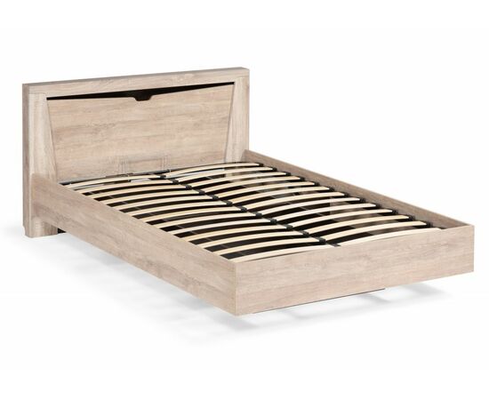 Кровать Магантия 160х200 с ПМ парящая дуб баррик, изображение 2 | Интернет магазин мебели и декора LifeDekor