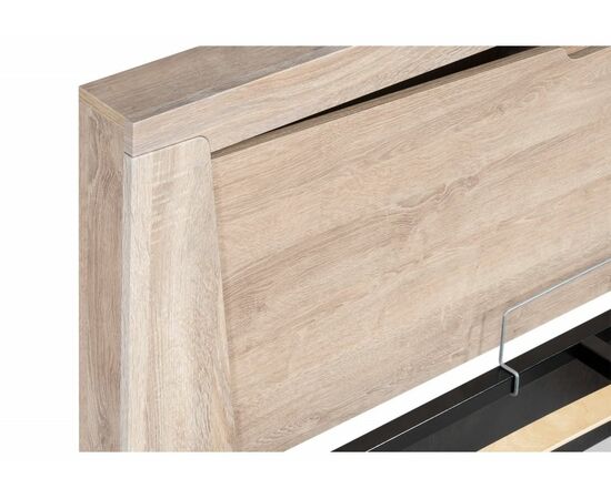 Кровать Магантия 160х200 с ПМ парящая дуб баррик, изображение 11 | Интернет магазин мебели и декора LifeDekor