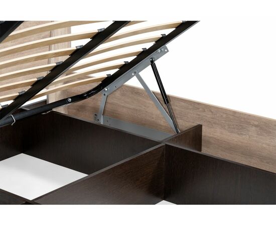 Кровать Магантия 160х200 с ПМ парящая дуб баррик, изображение 12 | Интернет магазин мебели и декора LifeDekor