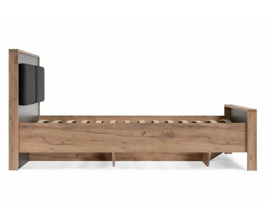 Кровать Тхан 180х200 дуб крафт золотой / антрацит, изображение 4 | Интернет магазин мебели и декора LifeDekor