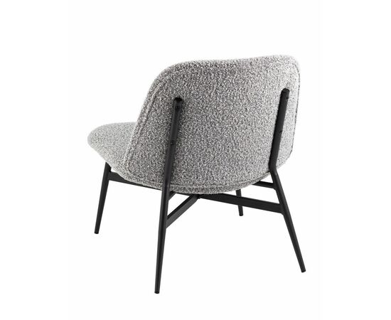 Кресло лаунж Ease серый, изображение 11 | Интернет магазин мебели и декора LifeDekor