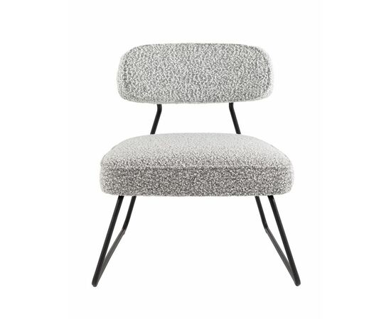 Кресло лаунж Kate серый, изображение 2 | Интернет магазин мебели и декора LifeDekor