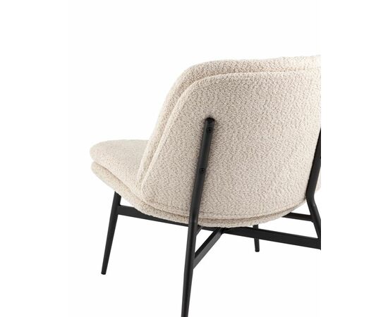 Кресло лаунж Tail кремовый, изображение 11 | Интернет магазин мебели и декора LifeDekor