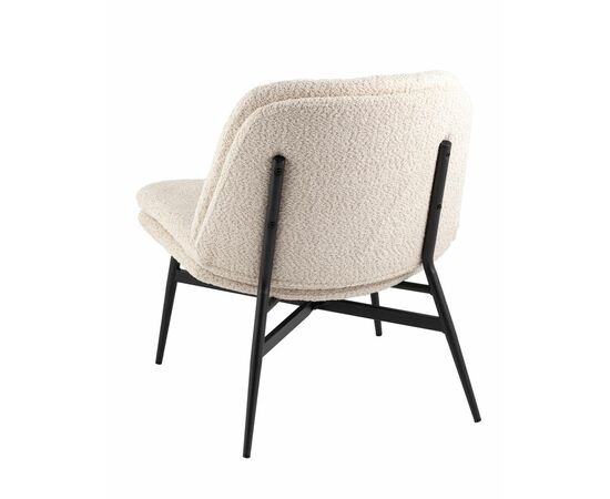 Кресло лаунж Tail кремовый, изображение 13 | Интернет магазин мебели и декора LifeDekor