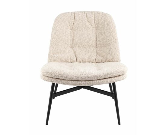 Кресло лаунж Tail кремовый, изображение 3 | Интернет магазин мебели и декора LifeDekor