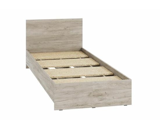 Кровать Адайн КР-080 80х200 дуб крафт серый / дуб крафт серый | Интернет магазин мебели и декора LifeDekor