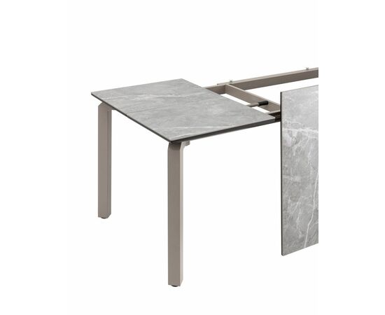 Стол обеденный Varden раскладной 180-240х90 см керамика серый, изображение 37 | Интернет магазин мебели и декора LifeDekor