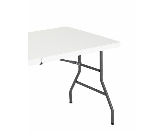 Стол складной чемодан 152*74*74 белый, изображение 2 | Интернет магазин мебели и декора LifeDekor