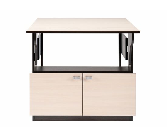 Стол деревянный Симоне венге / дуб молочный, изображение 6 | Интернет магазин мебели и декора LifeDekor