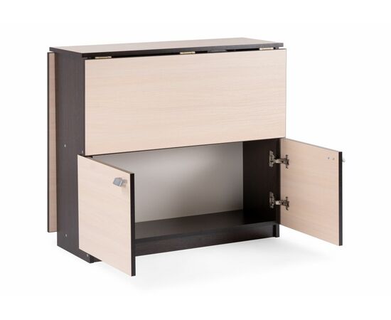 Стол деревянный Симоне венге / дуб молочный, изображение 10 | Интернет магазин мебели и декора LifeDekor