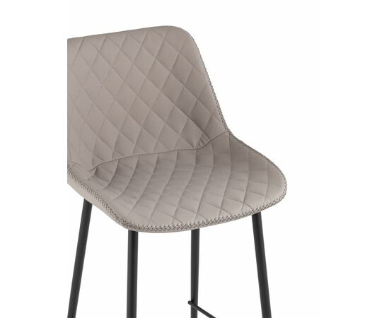 Стул барный Arch экокожа серый, изображение 47 | Интернет магазин мебели и декора LifeDekor