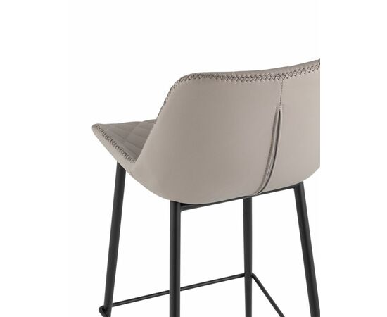 Стул барный Arch экокожа серый, изображение 48 | Интернет магазин мебели и декора LifeDekor