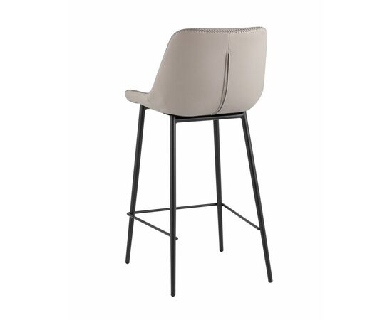 Стул барный Arch экокожа серый, изображение 46 | Интернет магазин мебели и декора LifeDekor