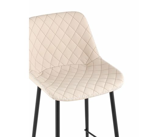 Стул барный Arch экокожа светло-серый, изображение 46 | Интернет магазин мебели и декора LifeDekor