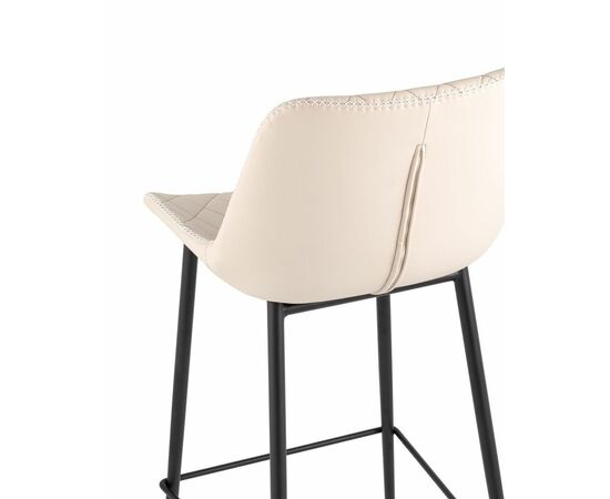 Стул барный Arch экокожа светло-серый, изображение 47 | Интернет магазин мебели и декора LifeDekor