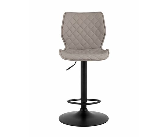 Стул барный Dome экокожа серый, изображение 2 | Интернет магазин мебели и декора LifeDekor
