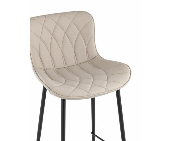 Стул барный Vault экокожа серый, изображение 45 | Интернет магазин мебели и декора LifeDekor