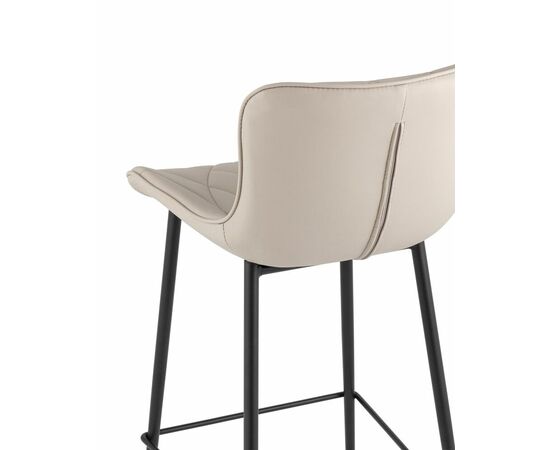 Стул барный Vault экокожа серый, изображение 47 | Интернет магазин мебели и декора LifeDekor