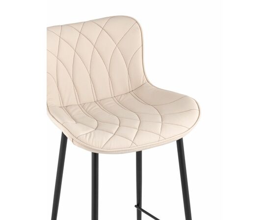 Стул барный Vault экокожа светло-серый, изображение 48 | Интернет магазин мебели и декора LifeDekor