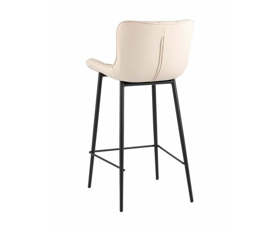 Стул барный Vault экокожа светло-серый, изображение 47 | Интернет магазин мебели и декора LifeDekor