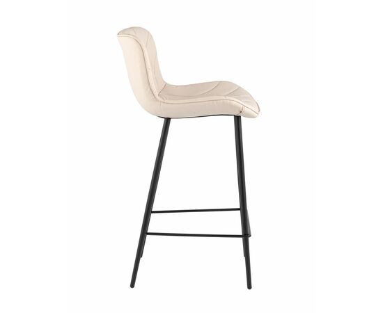 Стул барный Vault экокожа светло-серый, изображение 43 | Интернет магазин мебели и декора LifeDekor