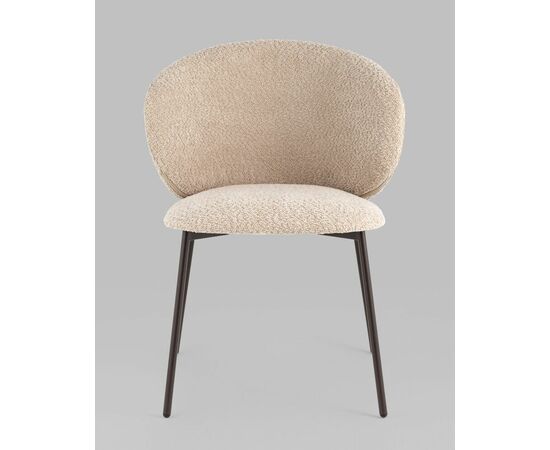 Стул Блейз букле капучино каркас серо-коричневый, изображение 43 | Интернет магазин мебели и декора LifeDekor