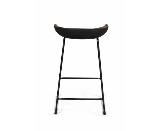 Стул полубарный Leo пластик черный, изображение 9 | Интернет магазин мебели и декора LifeDekor