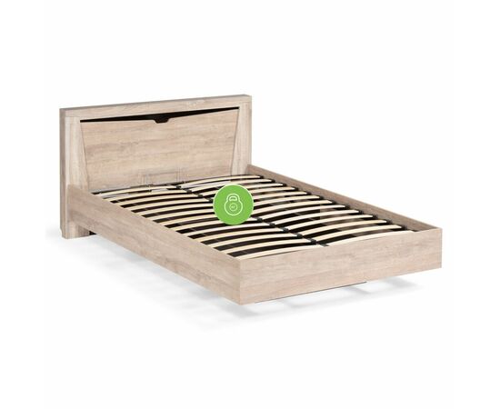 Кровать Магантия 160х200 с ПМ парящая дуб баррик, изображение 16 | Интернет магазин мебели и декора LifeDekor