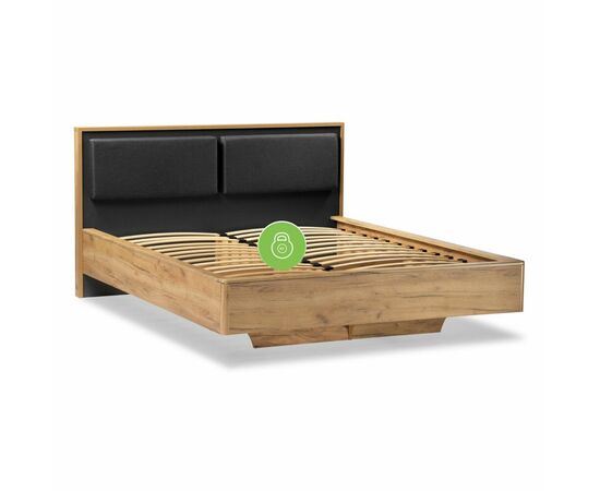 Кровать Клауд 160х200 парящая дуб крафт золотой / антрацит, изображение 13 | Интернет магазин мебели и декора LifeDekor