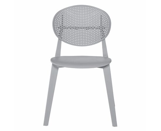 Стул Luna серый, изображение 2 | Интернет магазин мебели и декора LifeDekor
