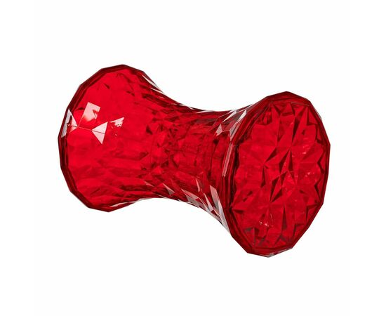 Стул-пуф Stone прозрачный красный, изображение 2 | Интернет магазин мебели и декора LifeDekor