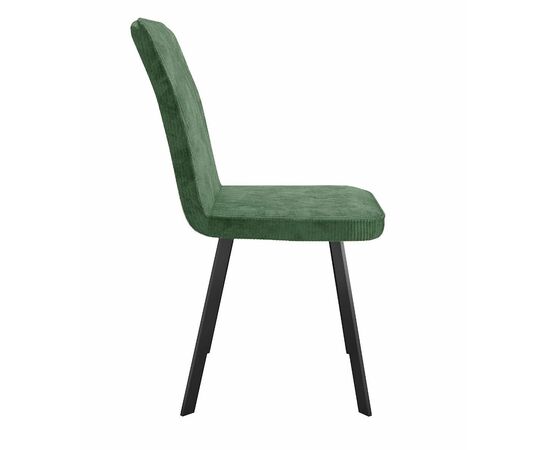 Стул DikLine 208 AN9 зеленый, ножки черные, изображение 2 | Интернет магазин мебели и декора LifeDekor