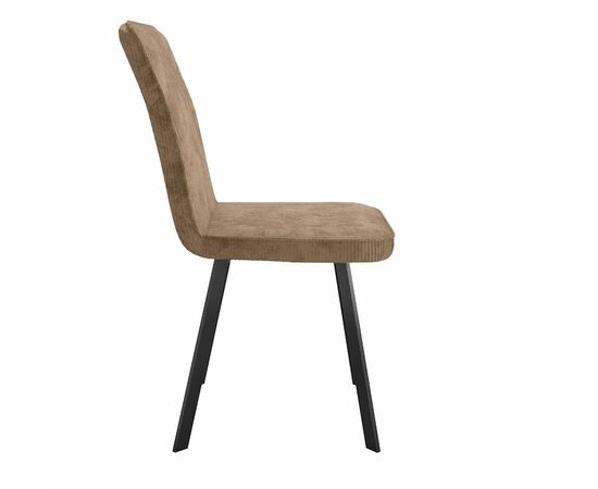 Стул DikLine 208 AN4 капучино, ножки черные, изображение 2 | Интернет магазин мебели и декора LifeDekor