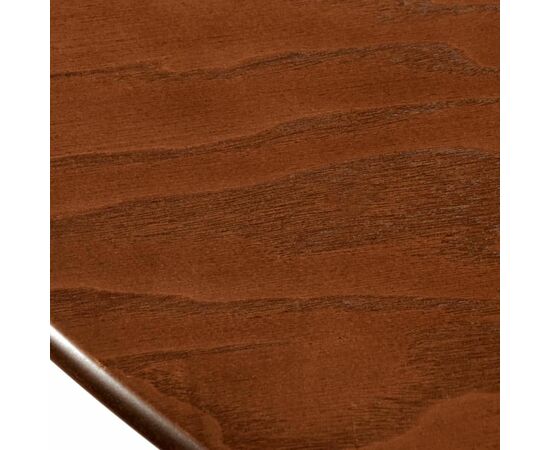 Стол Liverpool 110см шпон орех, золотистые ножки, изображение 4 | Интернет магазин мебели и декора LifeDekor