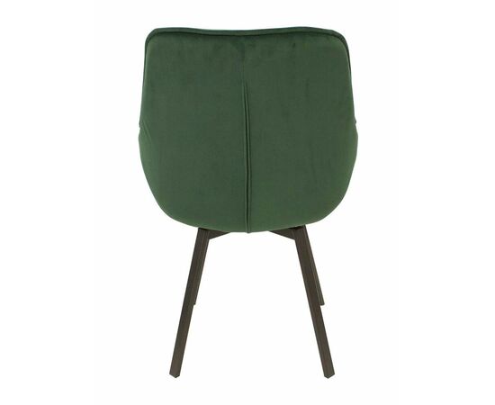 Полукресло поворотное Milan велюр зеленый/черные опоры, изображение 8 | Интернет магазин мебели и декора LifeDekor