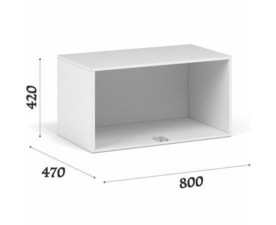 Спальня «Чикаго» Вайт, белый, изображение 4 | Интернет магазин мебели и декора LifeDekor