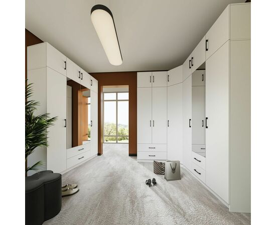 Шкаф «Чикаго», белый, изображение 4 | Интернет магазин мебели и декора LifeDekor