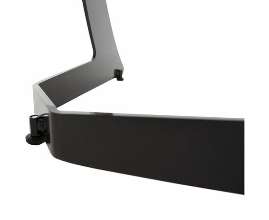 Стол «Милан» ПМ бежевый, каркас черный, изображение 6 | Интернет магазин мебели и декора LifeDekor