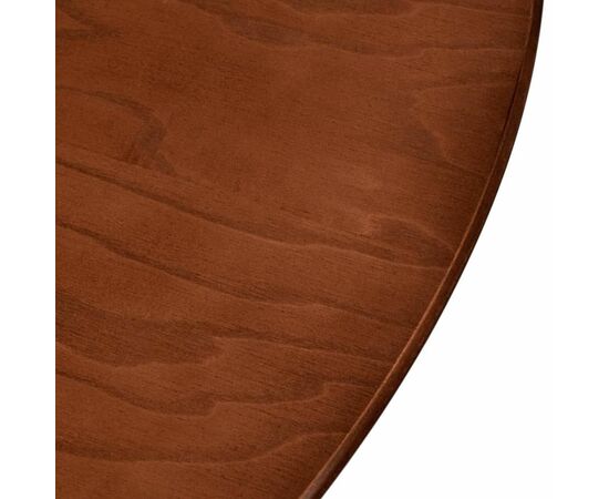 Стол Liverpool 110см шпон орех, золотистые ножки, изображение 5 | Интернет магазин мебели и декора LifeDekor